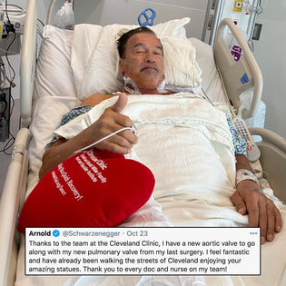  Arnold Schwarzenegger Posts Update After Surgery At The Cleveland Clinic