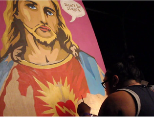  Don't Be Stupid By Glen Infante (Speed Painting of Jesus Christ)