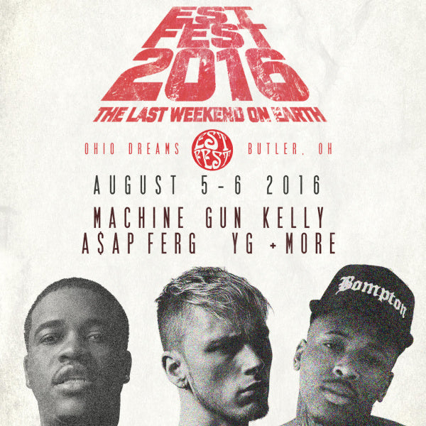 EST Fest LineUp Announced (2016) I'm From Cleveland
