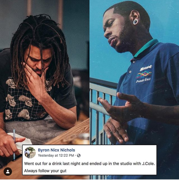 NicX Hits the Studio w/ J. Cole – I'm From Cleveland
