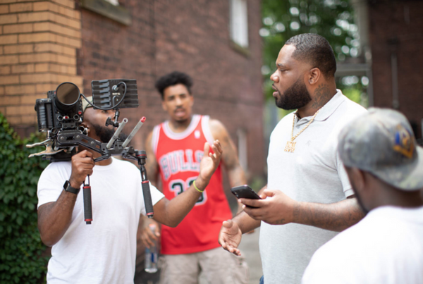 BTS: Ray Jr. Shooting Netflix Film – I'm From Cleveland