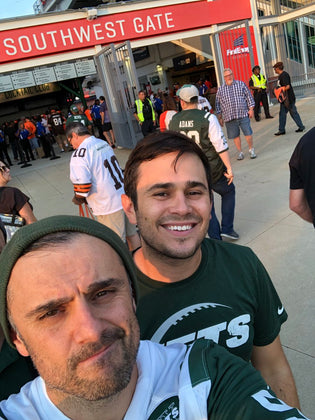 Gary Vee Visits Cleveland For Browns & Jets Game