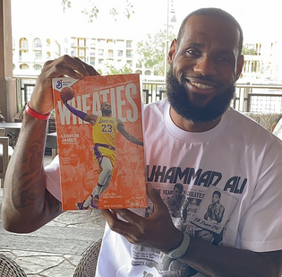  LeBron James Lands Wheaties Cover