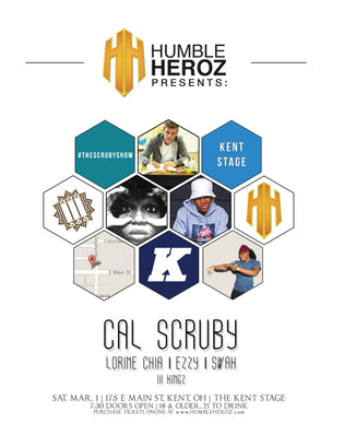  Cal Scruby, Lorine Chia, Ezzy, x Swah At Kent Stage March 1st