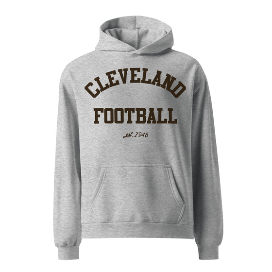 Cleveland Football - I'm From Cleveland™ - Limited Edition Unisex oversized hoodie