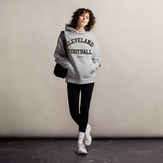 Cleveland Football - I'm From Cleveland™ - Limited Edition Unisex oversized hoodie